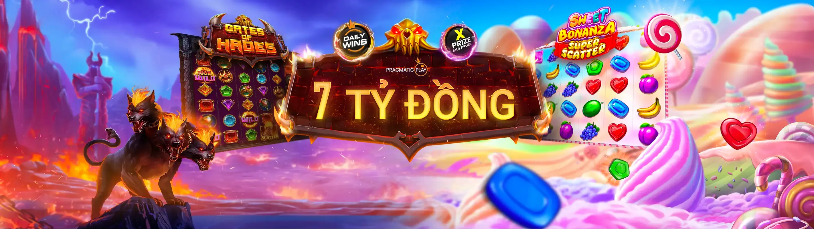 Hình ảnh Nổ Hũ Jackpot với giải thưởng lớn và không khí phấn khích